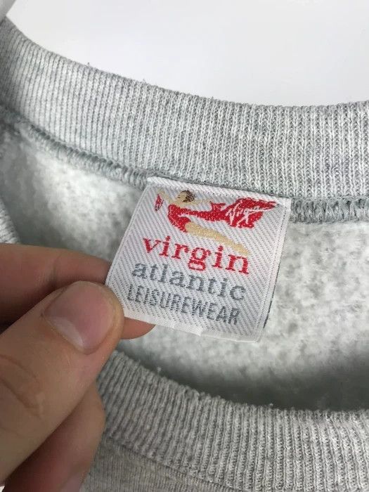 Band Tees Vintage Virgin fly Atlantic sweatshirt band tee size XLarge Size US XL / EU 56 / 4 - 3 Thumbnail