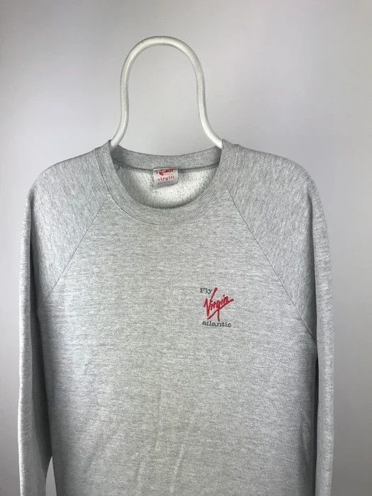 Band Tees Vintage Virgin fly Atlantic sweatshirt band tee size XLarge Size US XL / EU 56 / 4 - 2 Thumbnail