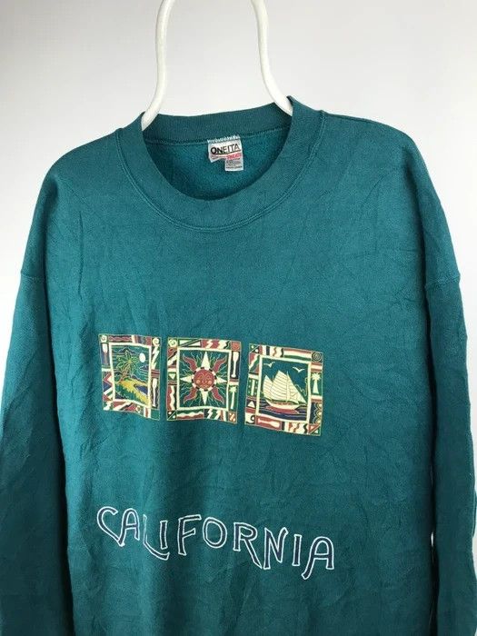 Band Tees California vintage oneita sweatshirt 90s size XXLARGE Size US XXL / EU 58 / 5 - 2 Thumbnail