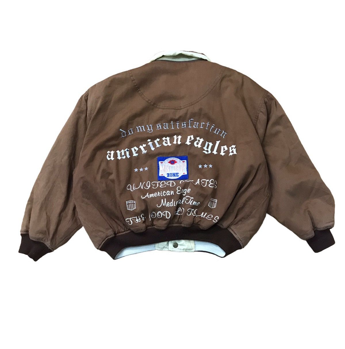 Japanese Brand × Vintage Vintage Mint Drop Bomber Jacket Size US M / EU 48-50 / 2 - 3 Thumbnail