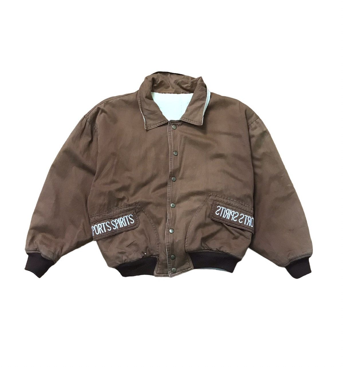 Japanese Brand × Vintage Vintage Mint Drop Bomber Jacket Size US M / EU 48-50 / 2 - 1 Thumbnail
