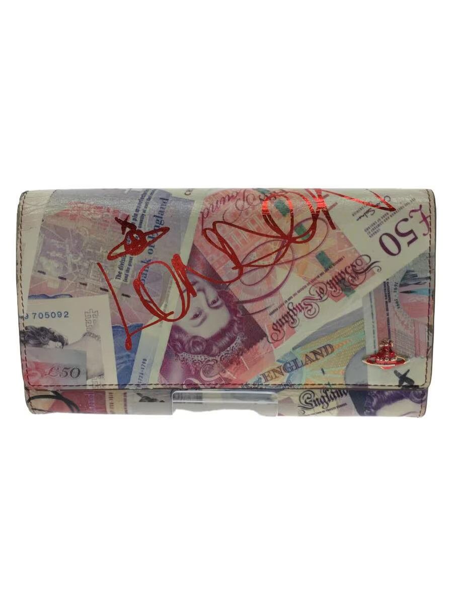 Vivienne Westwood Trompe-l'œil Bank Note Long Wallet Size ONE SIZE - 1 Thumbnail