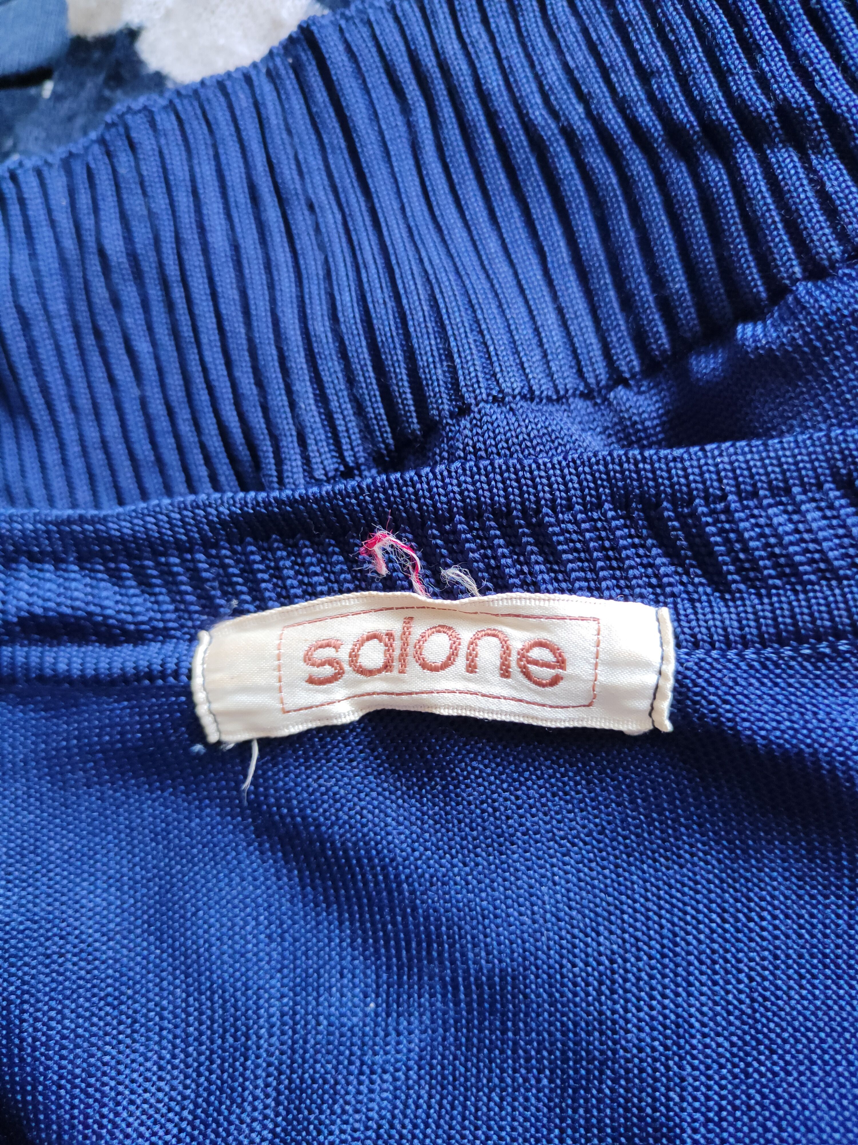 Japanese Brand Salone Dark Blue Cardigan knitwear vintage japan #S852 Size M / US 6-8 / IT 42-44 - 11 Thumbnail
