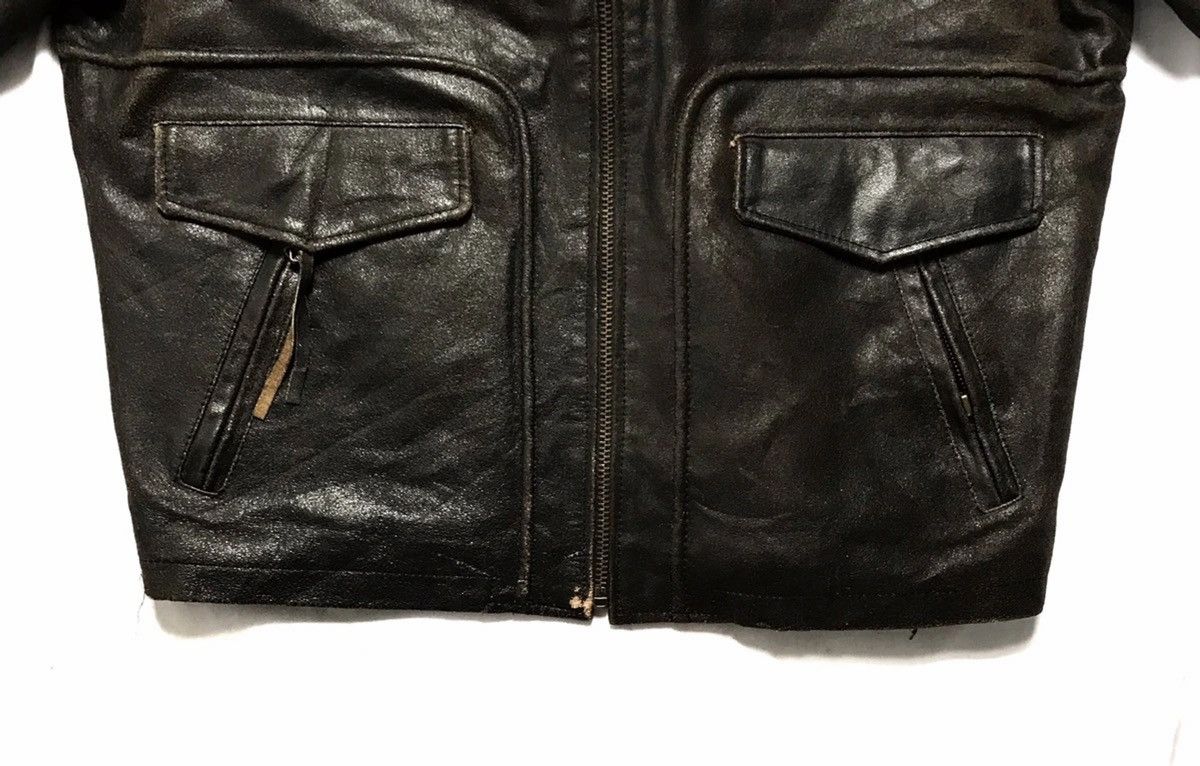 Japanese Brand Red Devil G.P Leather Jacket Size US L / EU 52-54 / 3 - 4 Thumbnail