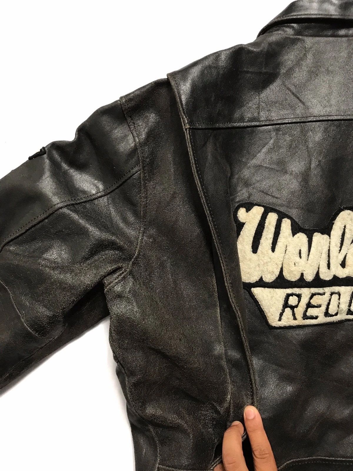Japanese Brand Red Devil G.P Leather Jacket Size US L / EU 52-54 / 3 - 13 Thumbnail