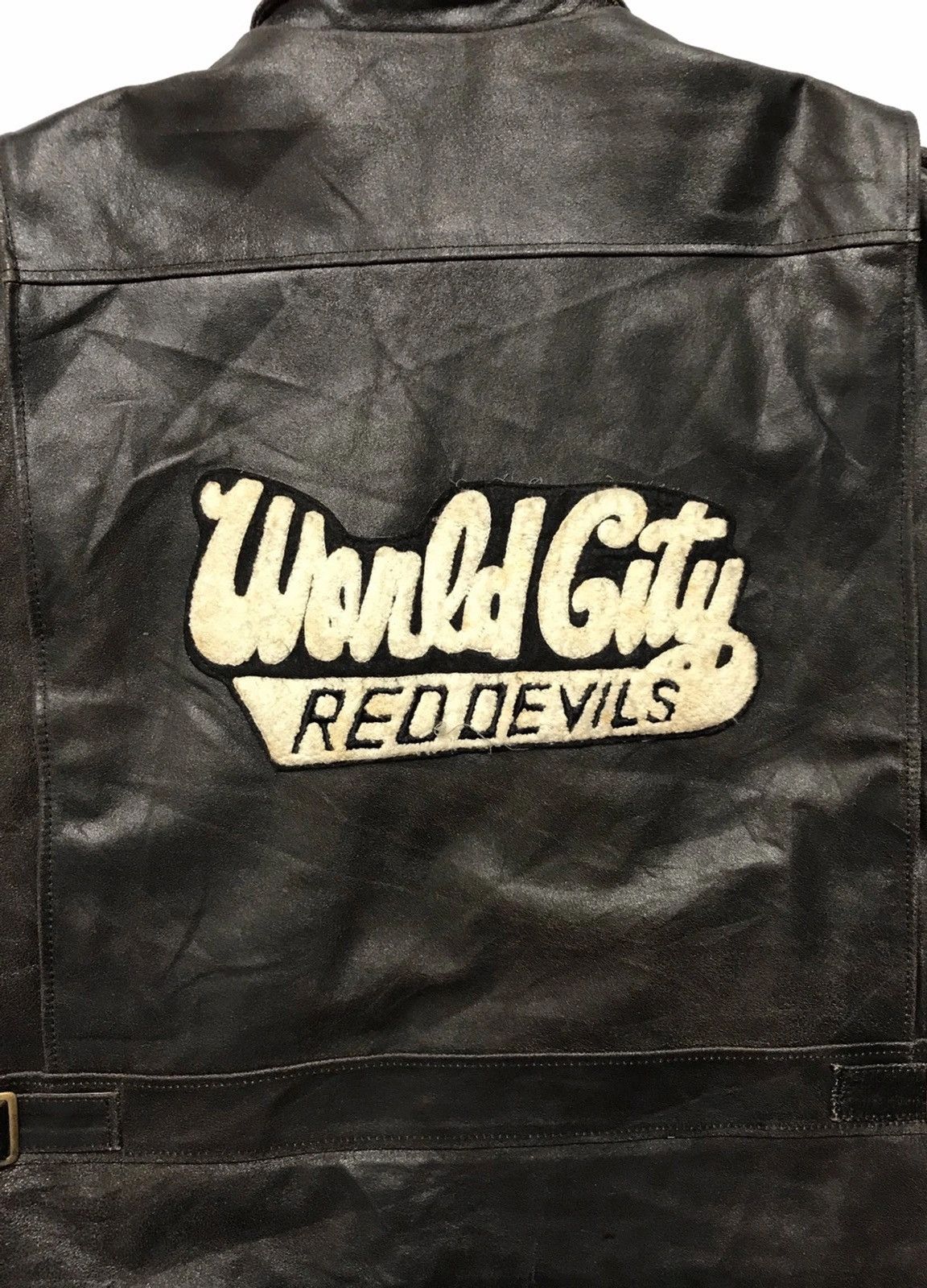 Japanese Brand Red Devil G.P Leather Jacket Size US L / EU 52-54 / 3 - 11 Thumbnail