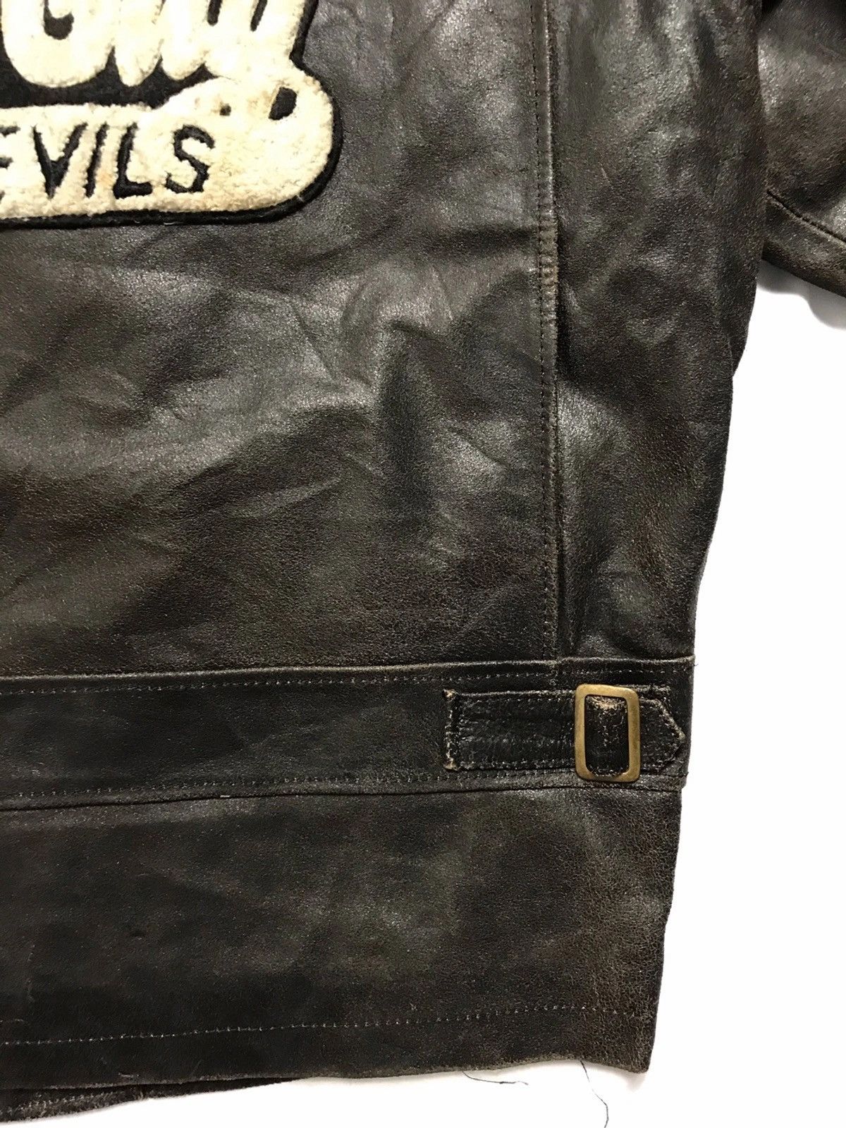 Japanese Brand Red Devil G.P Leather Jacket Size US L / EU 52-54 / 3 - 12 Thumbnail