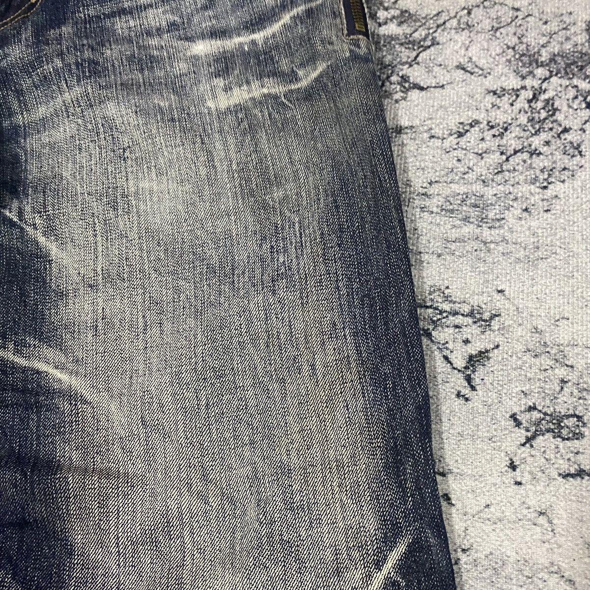 If Six Was Nine × Japanese Brand × PPFM Steals🔥 Japanese PPFM Washed Curve Leg Denim Jeans Size US 33 - 6 Thumbnail