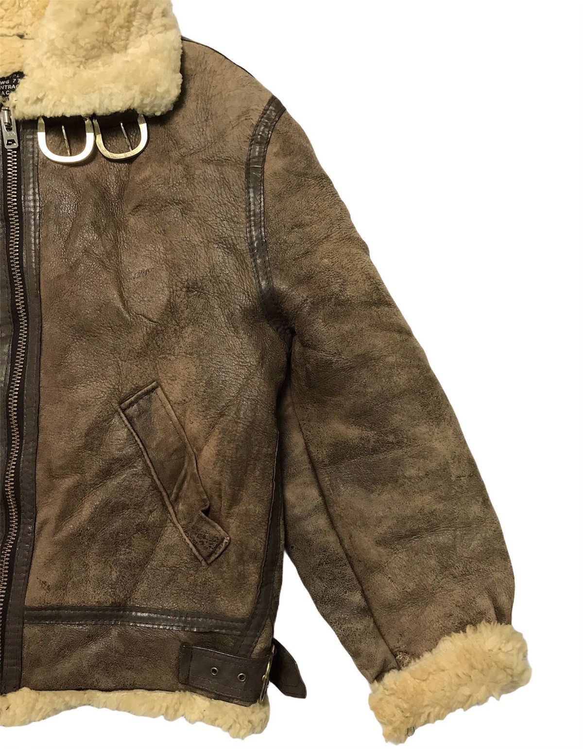 Vintage Leather B-3 Covington Made in Usa Jacket Size US M / EU 48-50 / 2 - 3 Thumbnail