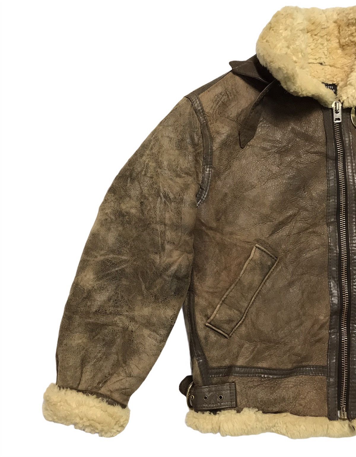 Vintage Leather B-3 Covington Made in Usa Jacket Size US M / EU 48-50 / 2 - 4 Thumbnail