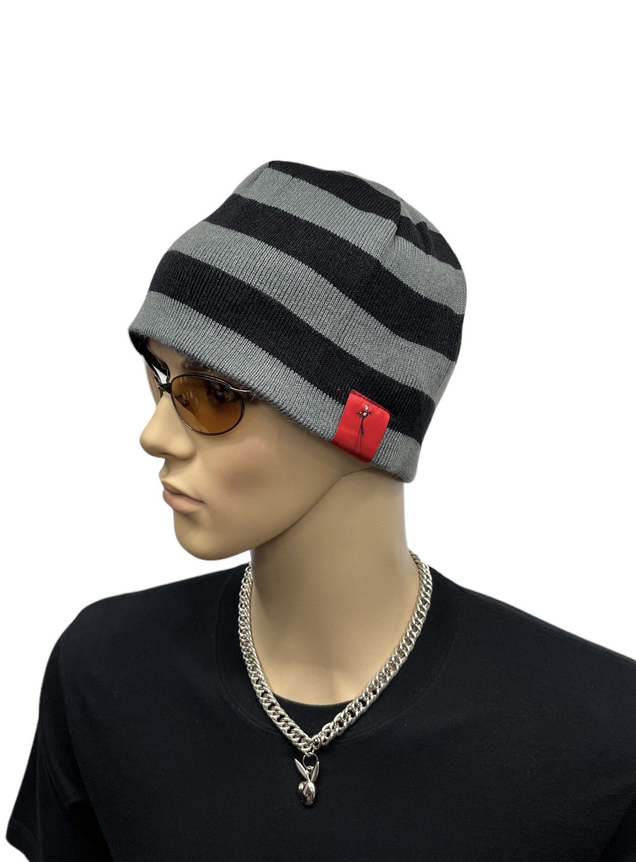 Expert Horror NIGHTMARE BEFORE CHRISTMAS Big Pumpkin King Reverse Beanie Size ONE SIZE - 4 Thumbnail