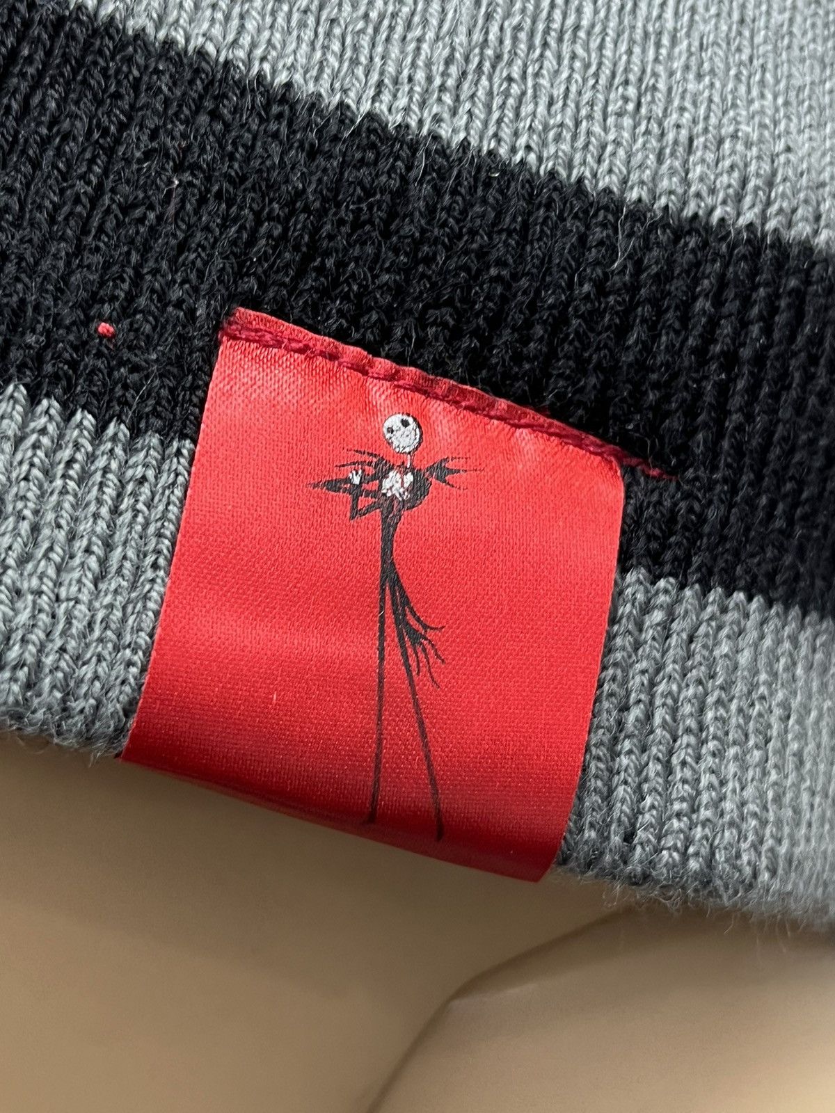 Expert Horror NIGHTMARE BEFORE CHRISTMAS Big Pumpkin King Reverse Beanie Size ONE SIZE - 5 Thumbnail