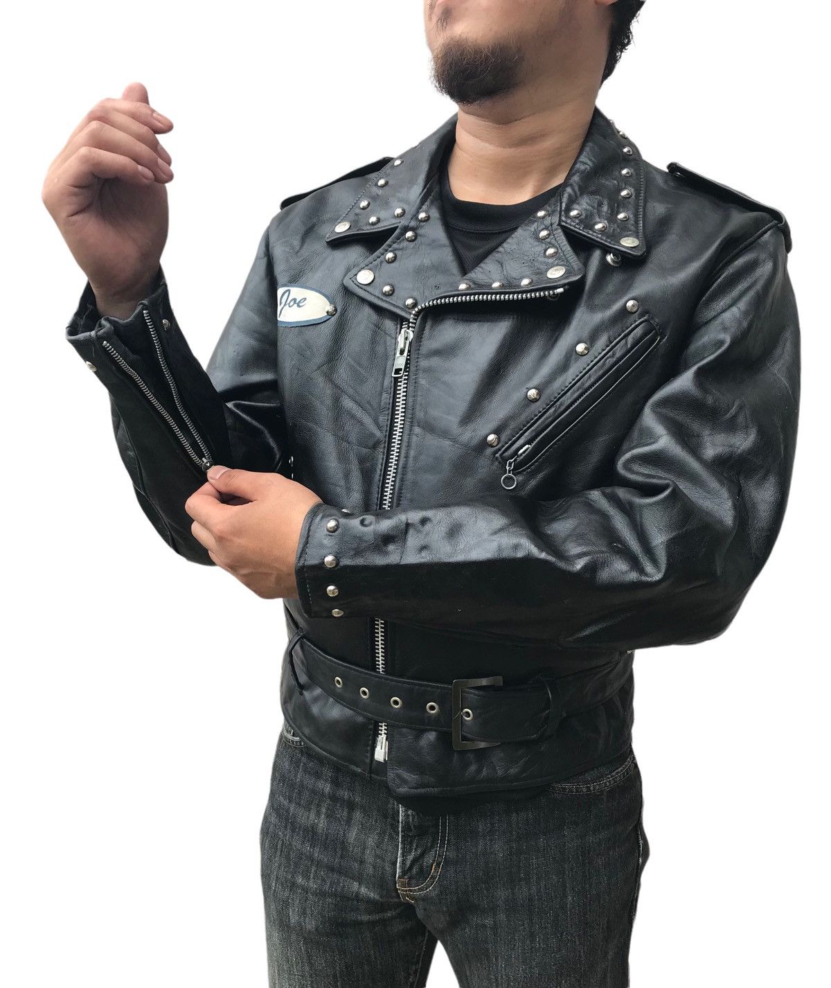 Schott × Seditionaries Rare🔥Vintage Schott Perfecto Black Leather Jacket Size US M / EU 48-50 / 2 - 11 Thumbnail