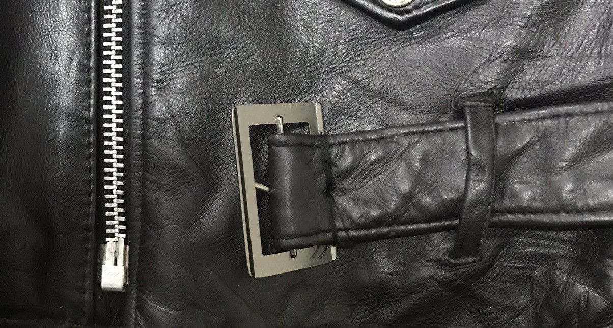Schott × Seditionaries Rare🔥Vintage Schott Perfecto Black Leather Jacket Size US M / EU 48-50 / 2 - 16 Thumbnail