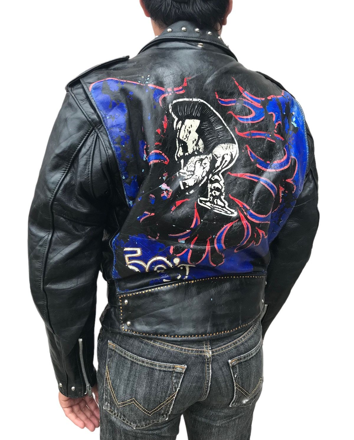 Schott × Seditionaries Rare🔥Vintage Schott Perfecto Black Leather Jacket Size US M / EU 48-50 / 2 - 14 Thumbnail