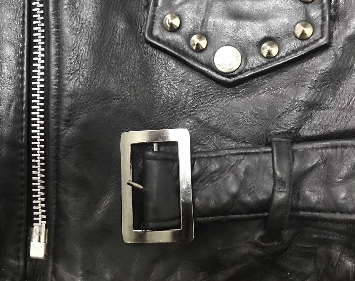 Schott × Seditionaries Rare🔥Vintage Schott Perfecto Black Leather Jacket Size US M / EU 48-50 / 2 - 15 Thumbnail