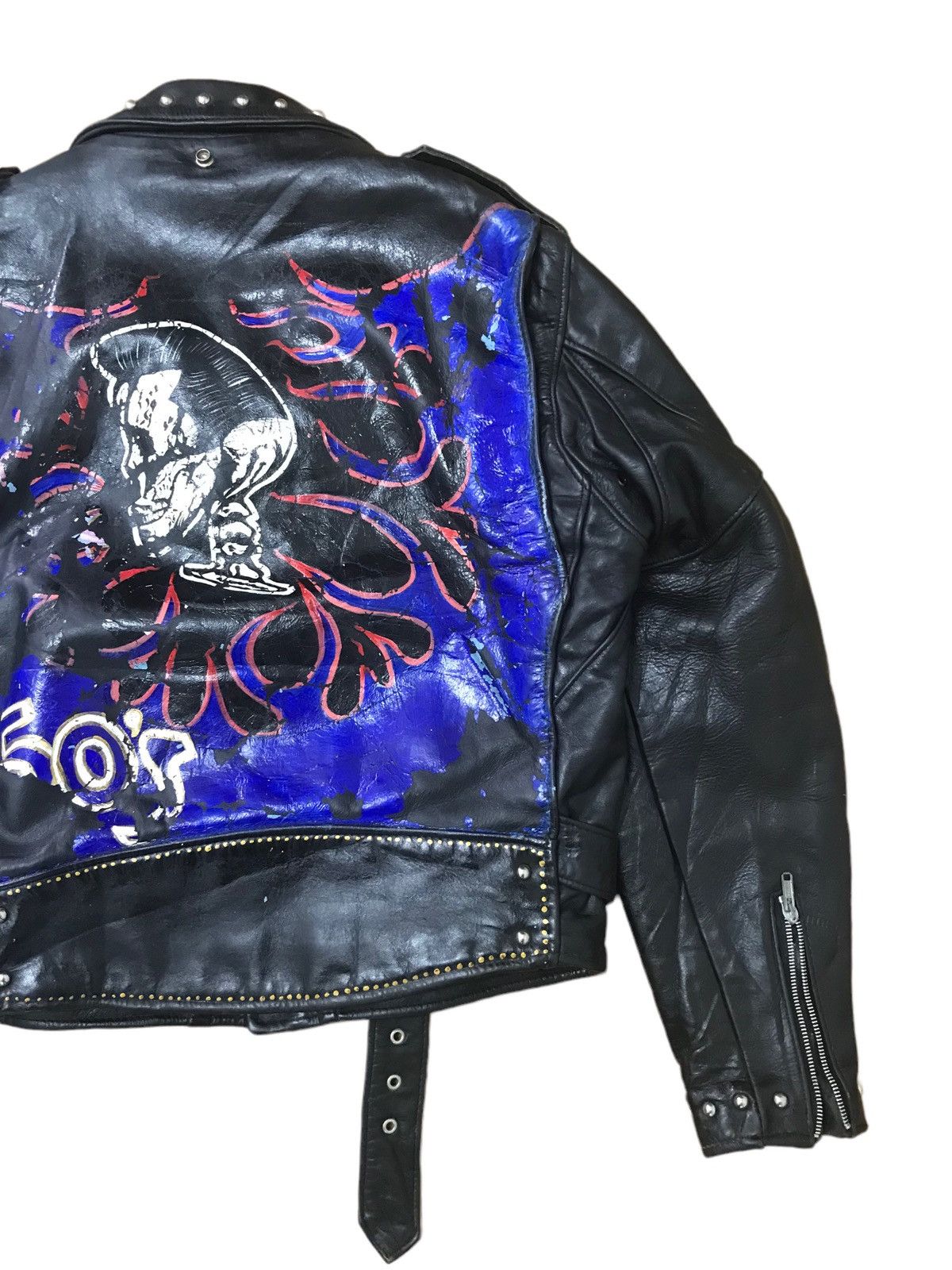 Schott × Seditionaries Rare🔥Vintage Schott Perfecto Black Leather Jacket Size US M / EU 48-50 / 2 - 9 Thumbnail