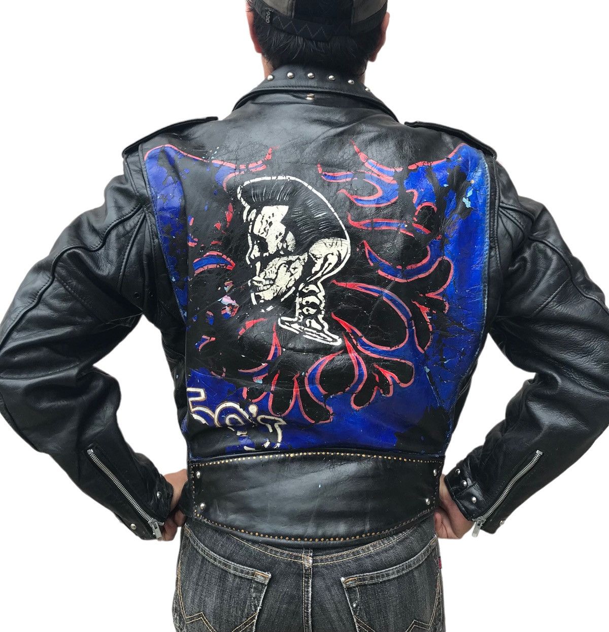 Schott × Seditionaries Rare🔥Vintage Schott Perfecto Black Leather Jacket Size US M / EU 48-50 / 2 - 13 Thumbnail
