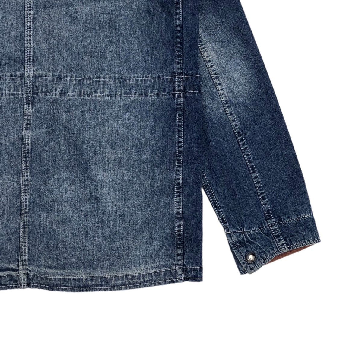 Obey Vintage Obey Denim Chore Safari Jacket Size US L / EU 52-54 / 3 - 14 Thumbnail
