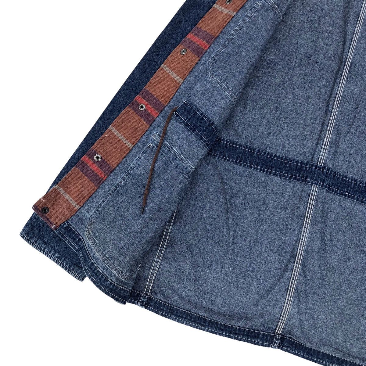 Obey Vintage Obey Denim Chore Safari Jacket Size US L / EU 52-54 / 3 - 8 Thumbnail