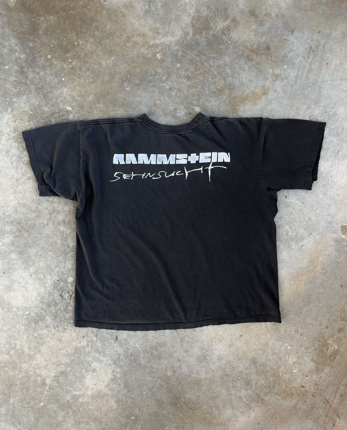 Vintage GRAIL Vintage 1998 Rammstein “ Sehnsucht “ Album Tee XL ❄️🥣 Size US XL / EU 56 / 4 - 4 Thumbnail