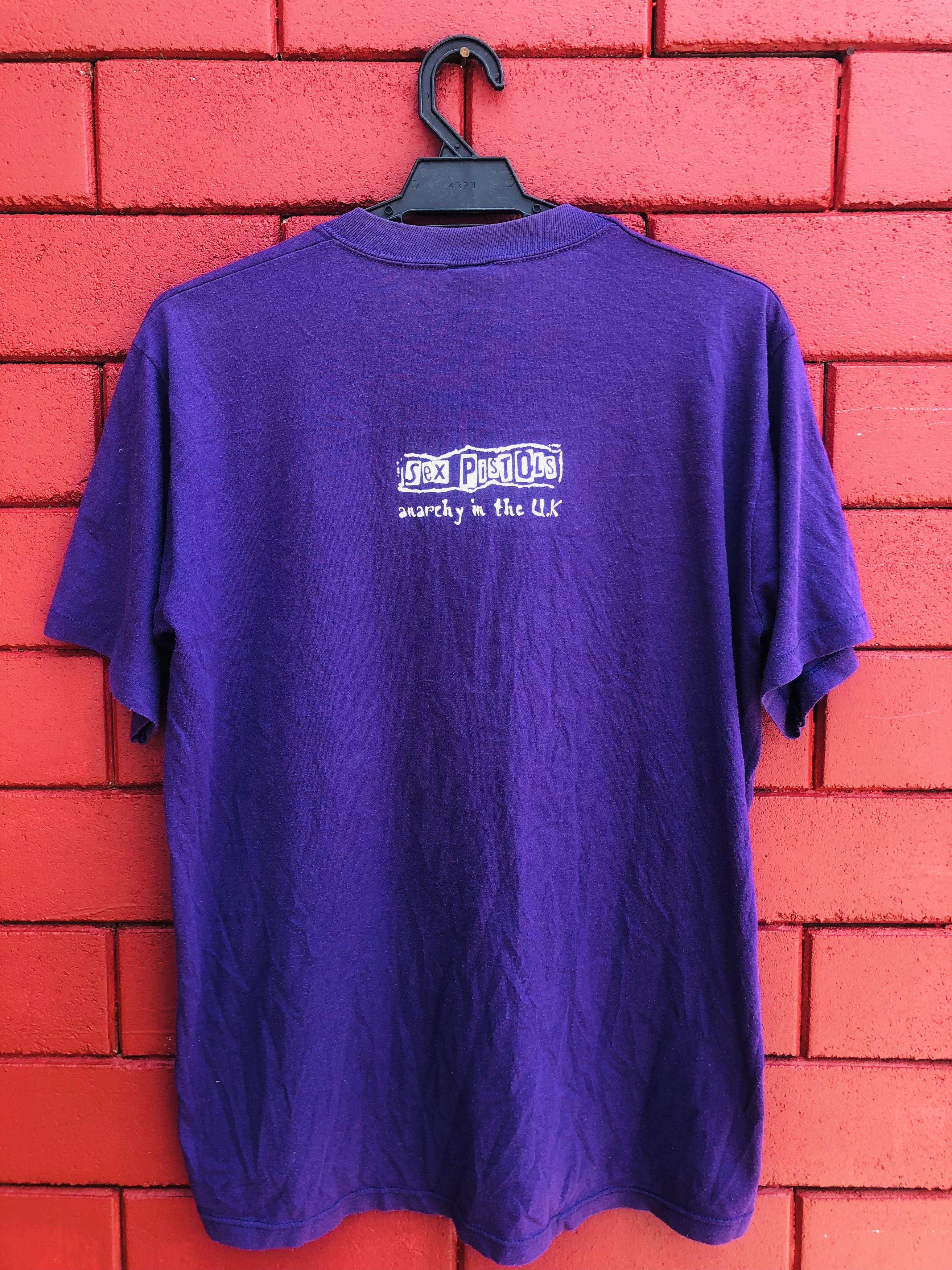 Band Tees × Vintage Vintage Sex Pistols Band Music Gig Jamming Shirt Size US M / EU 48-50 / 2 - 2 Thumbnail