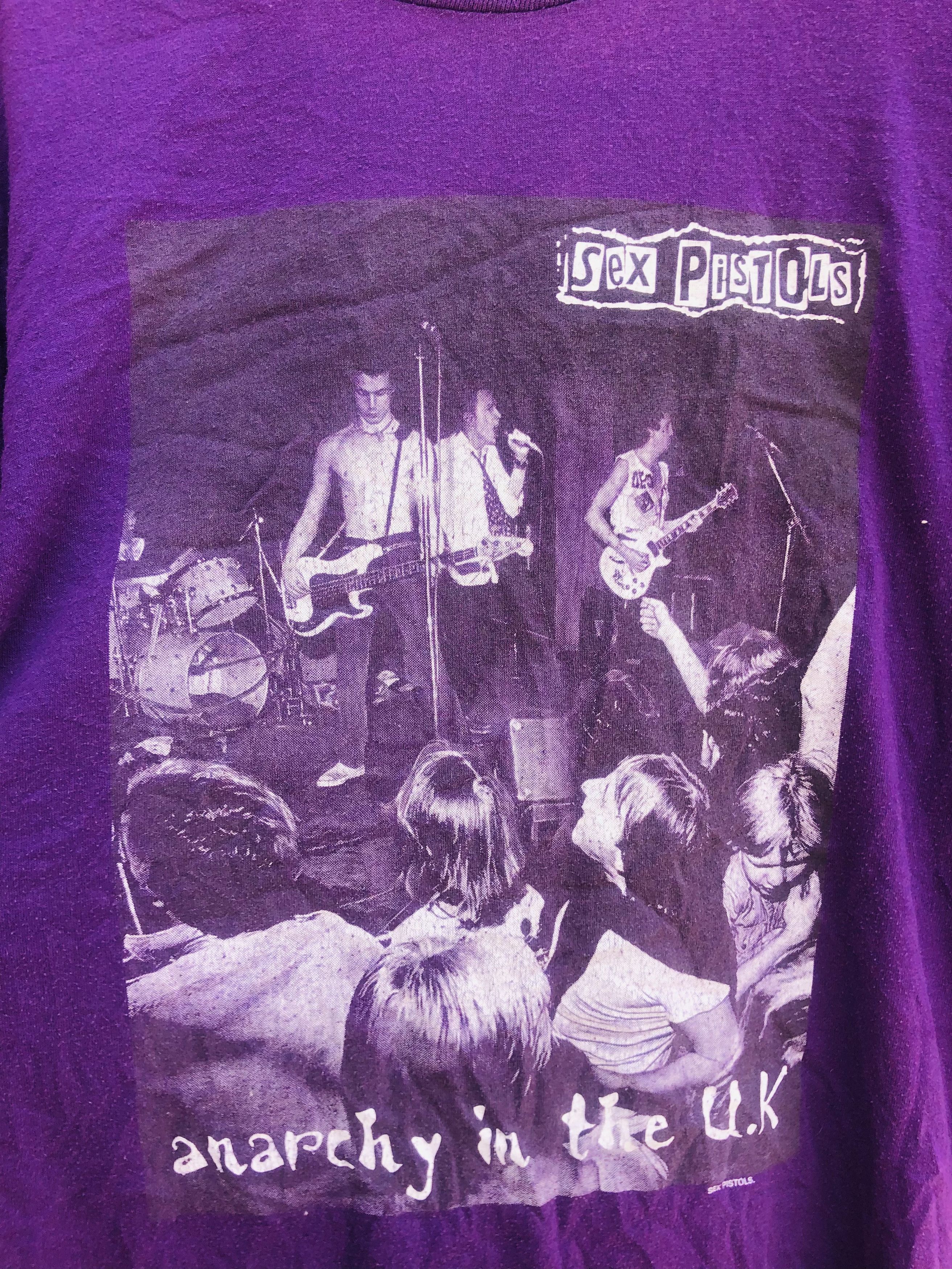 Band Tees × Vintage Vintage Sex Pistols Band Music Gig Jamming Shirt Size US M / EU 48-50 / 2 - 3 Thumbnail