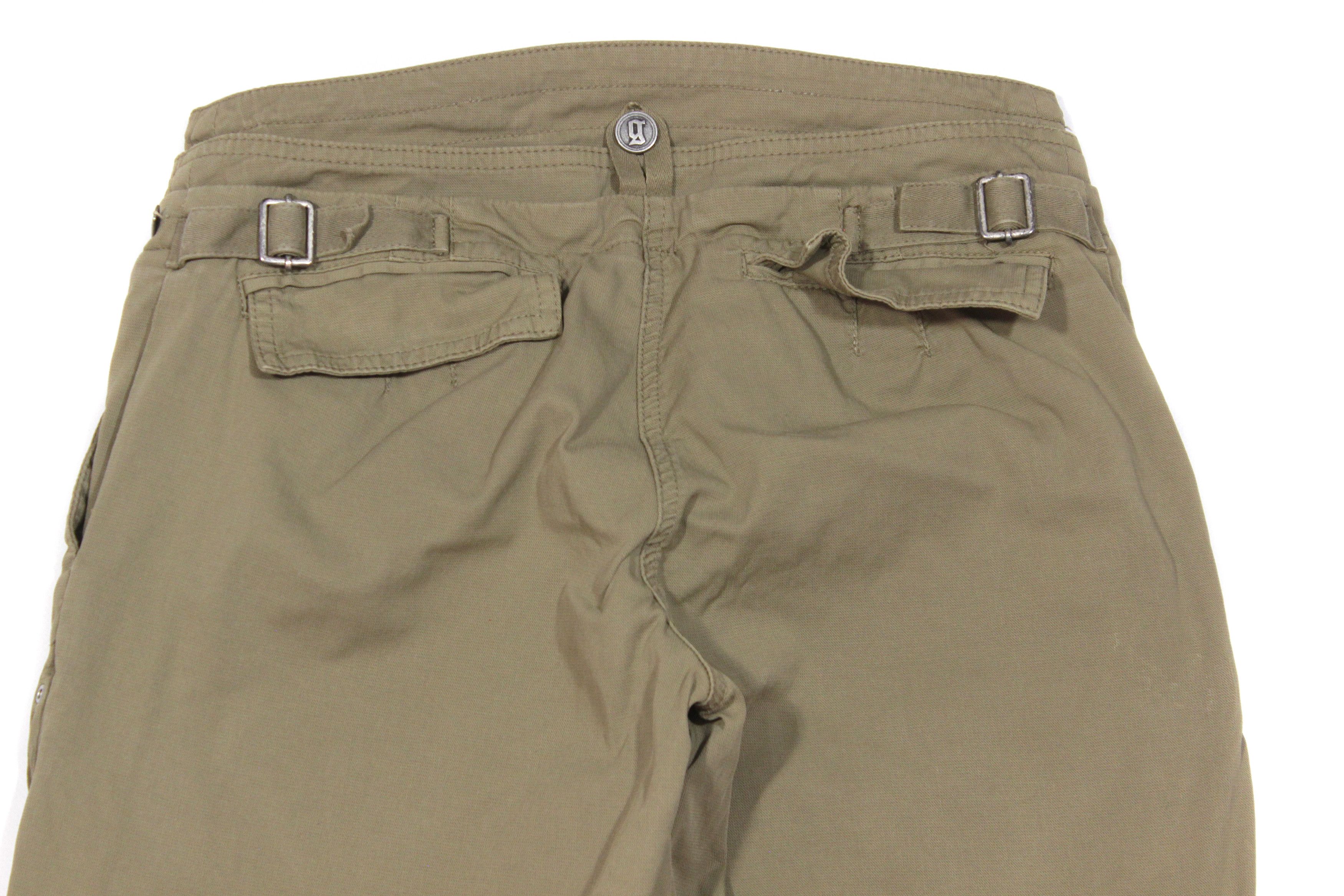 John Galliano Military Biker Pants Size 26" / US 2 / IT 38 - 5 Thumbnail