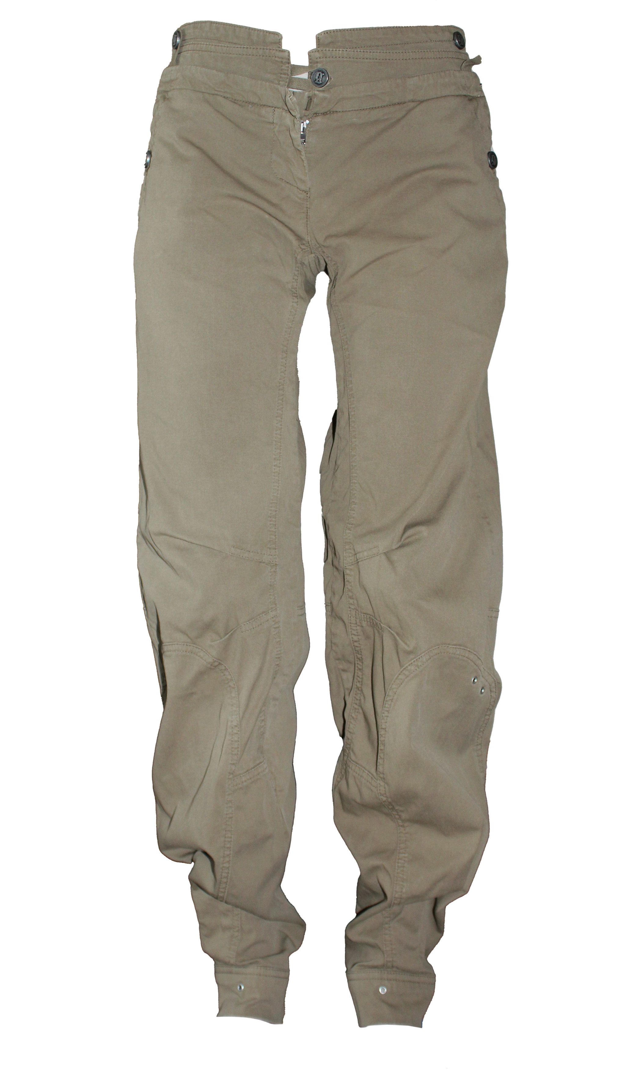 John Galliano Military Biker Pants Size 26" / US 2 / IT 38 - 2 Thumbnail