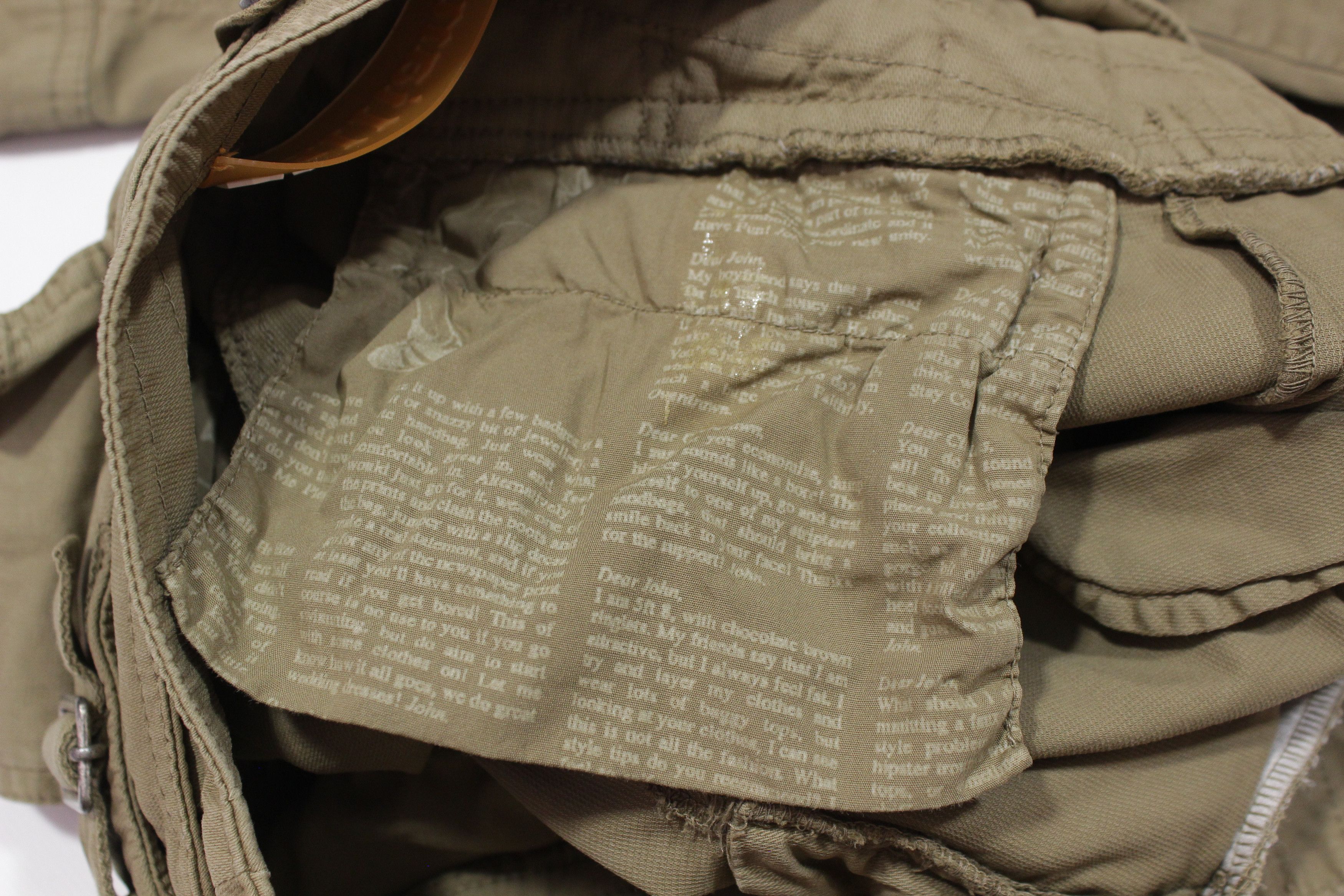 John Galliano Military Biker Pants Size 26" / US 2 / IT 38 - 9 Thumbnail