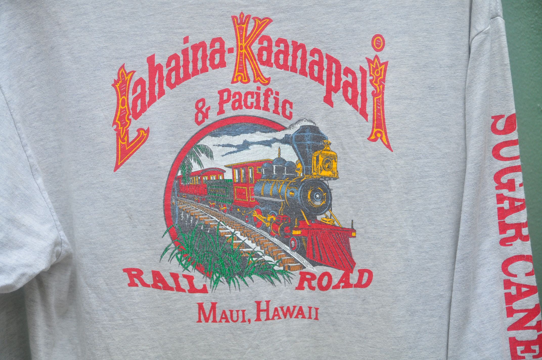 Japanese Brand × Vintage Vintage Lahaina Kaanapal & Pacific Rail Road Hawaii Size US M / EU 48-50 / 2 - 2 Thumbnail