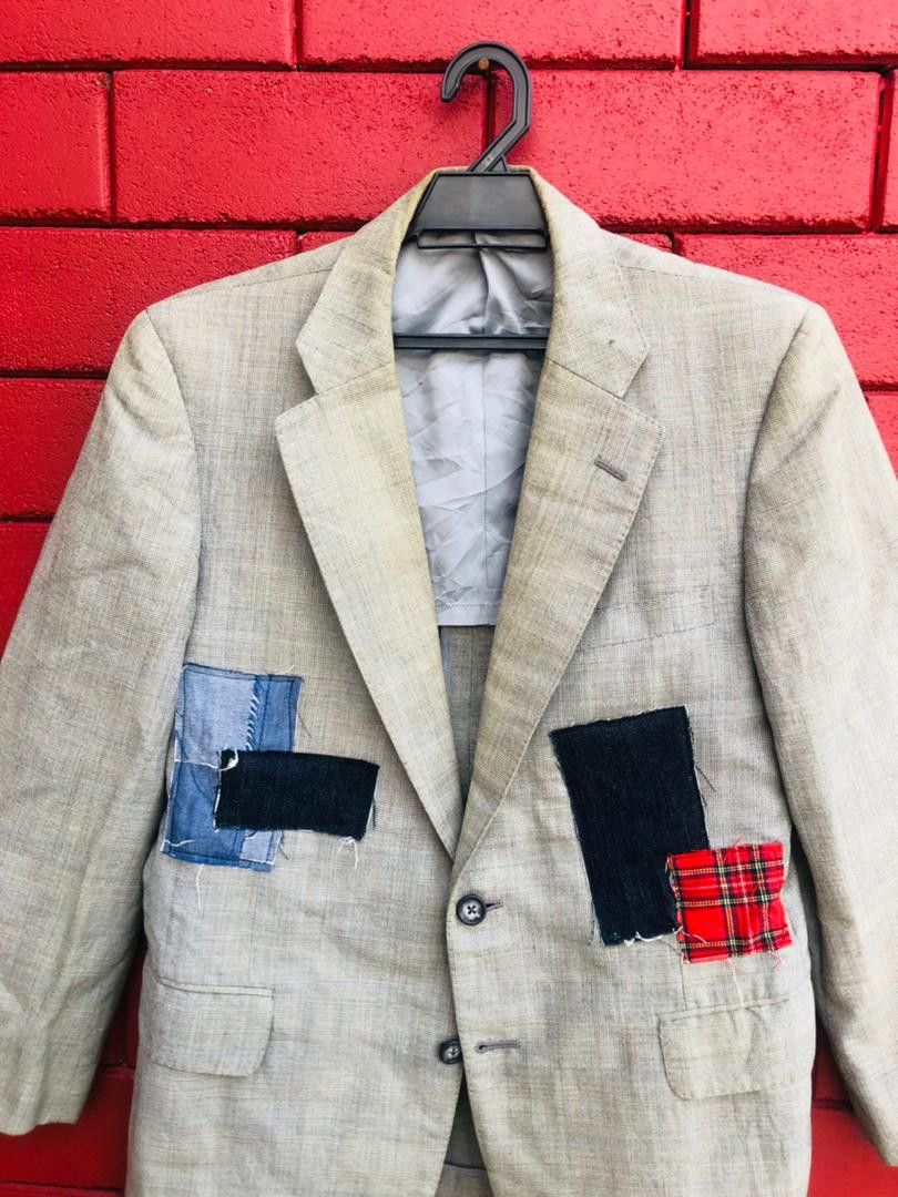 Japanese Brand × Vintage Vintage Burberrys Distressed Custom Travis Scott Style Size US M / EU 48-50 / 2 - 3 Thumbnail