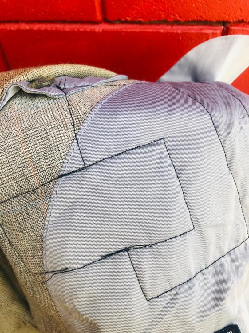 Japanese Brand × Vintage Vintage Burberrys Distressed Custom Travis Scott Style Size US M / EU 48-50 / 2 - 10 Thumbnail
