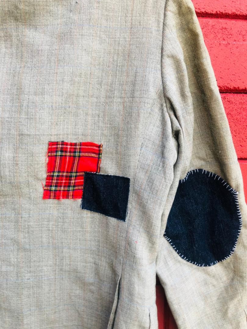 Japanese Brand × Vintage Vintage Burberrys Distressed Custom Travis Scott Style Size US M / EU 48-50 / 2 - 8 Thumbnail