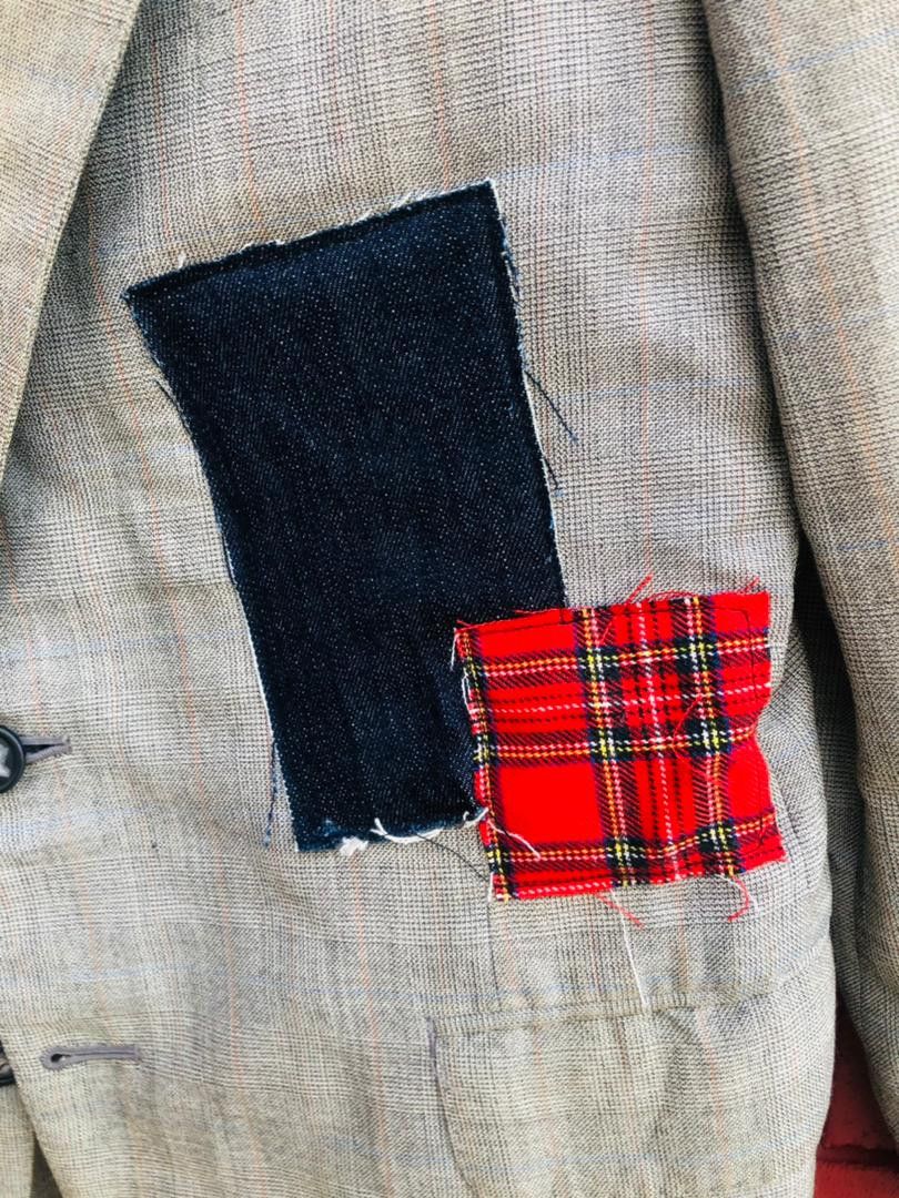 Japanese Brand × Vintage Vintage Burberrys Distressed Custom Travis Scott Style Size US M / EU 48-50 / 2 - 4 Thumbnail