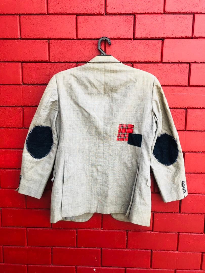 Japanese Brand × Vintage Vintage Burberrys Distressed Custom Travis Scott Style Size US M / EU 48-50 / 2 - 2 Thumbnail