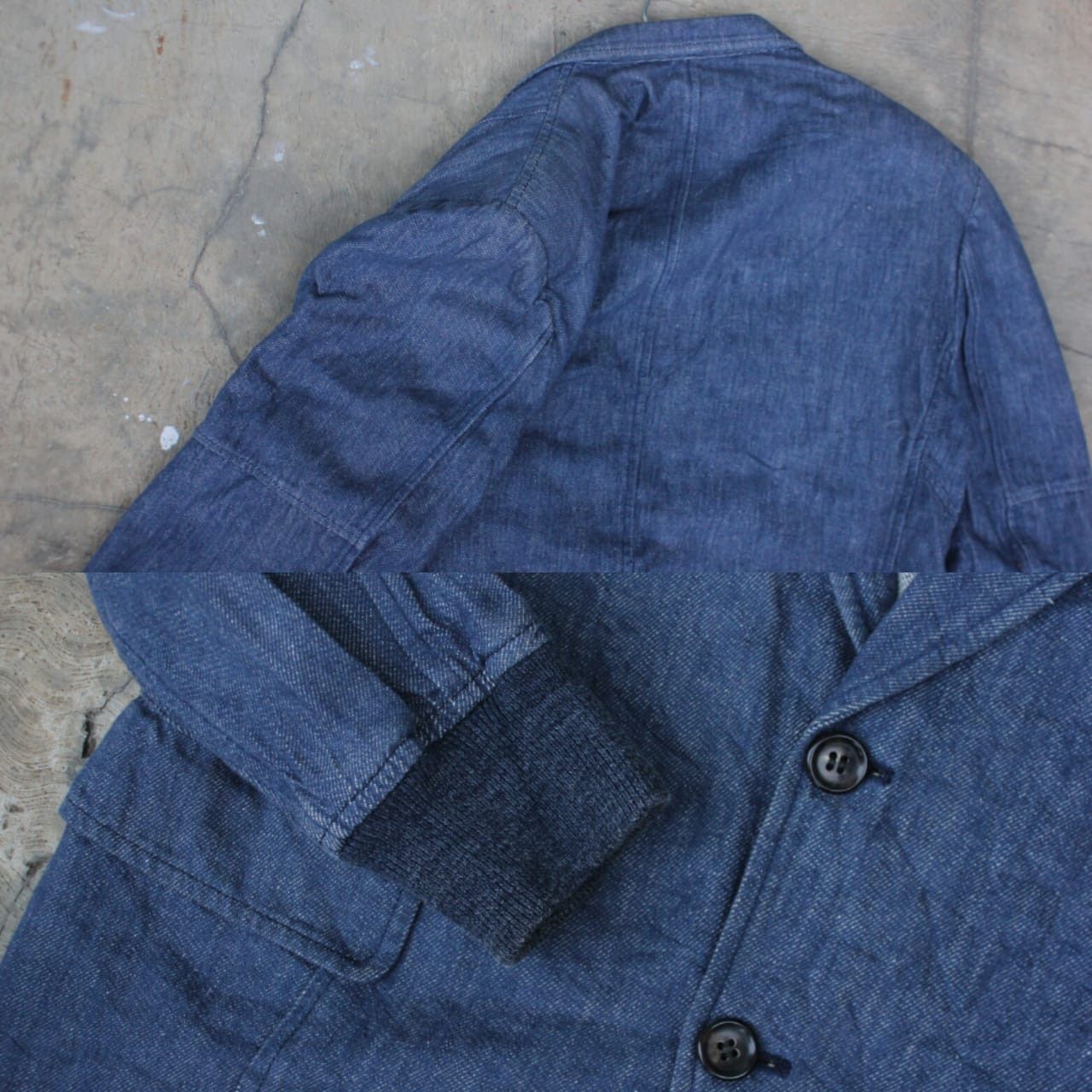 Comme des Garcons Homme Plus Rare Vintage Comme Des Garcons Denim Jacket Size US M / EU 48-50 / 2 - 2 Thumbnail