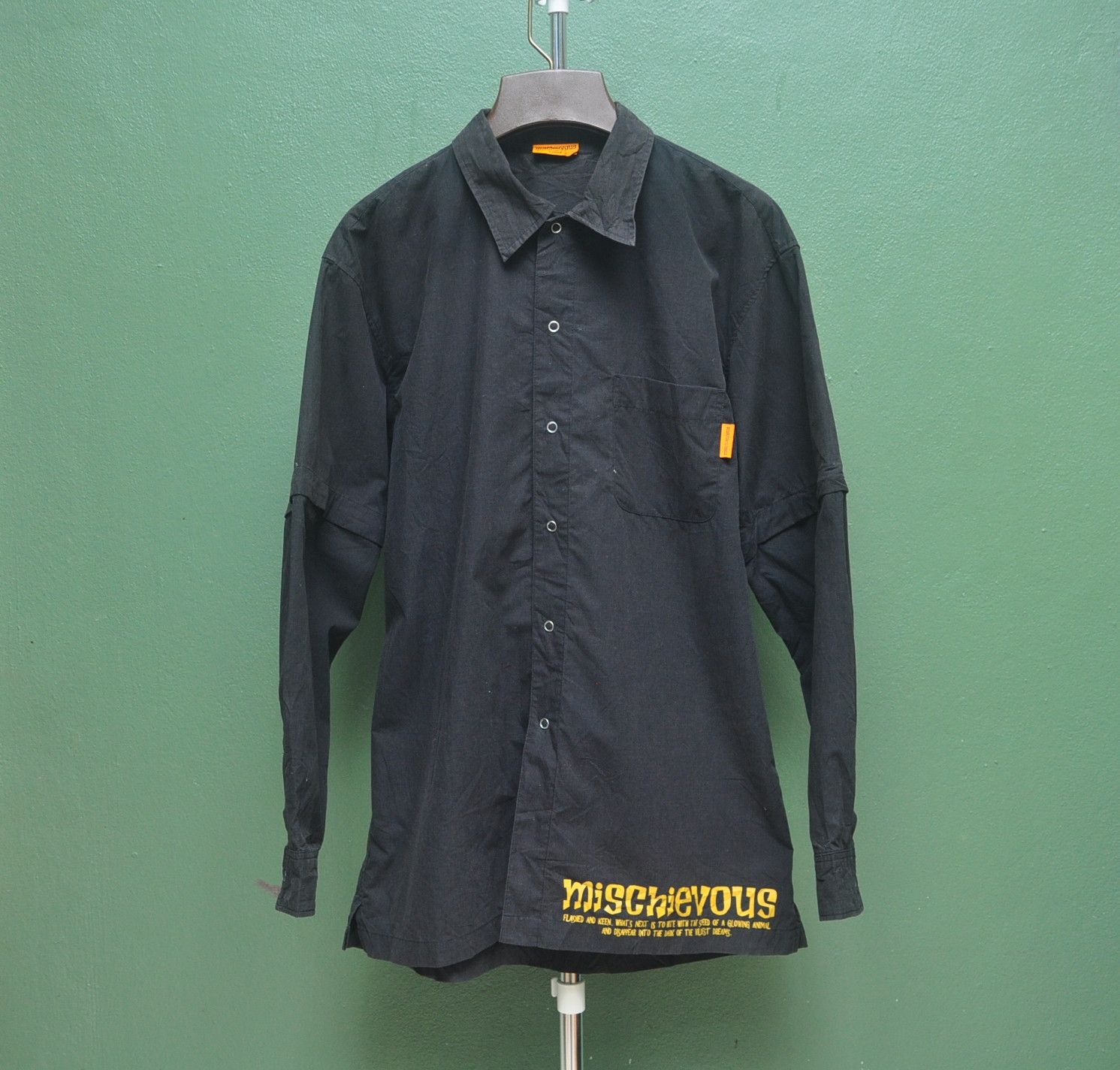 Designer × Japanese Brand × Vintage Mischievous Skunk Punk Long Sleeve Shirt Size US XL / EU 56 / 4 - 3 Thumbnail