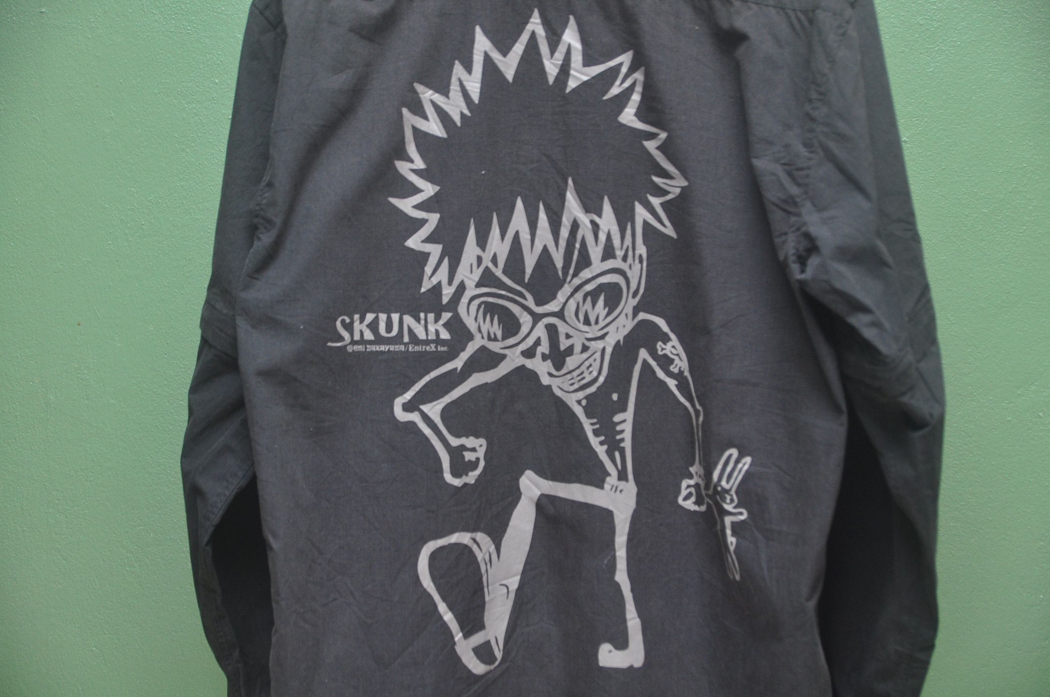 Designer × Japanese Brand × Vintage Mischievous Skunk Punk Long Sleeve Shirt Size US XL / EU 56 / 4 - 2 Thumbnail