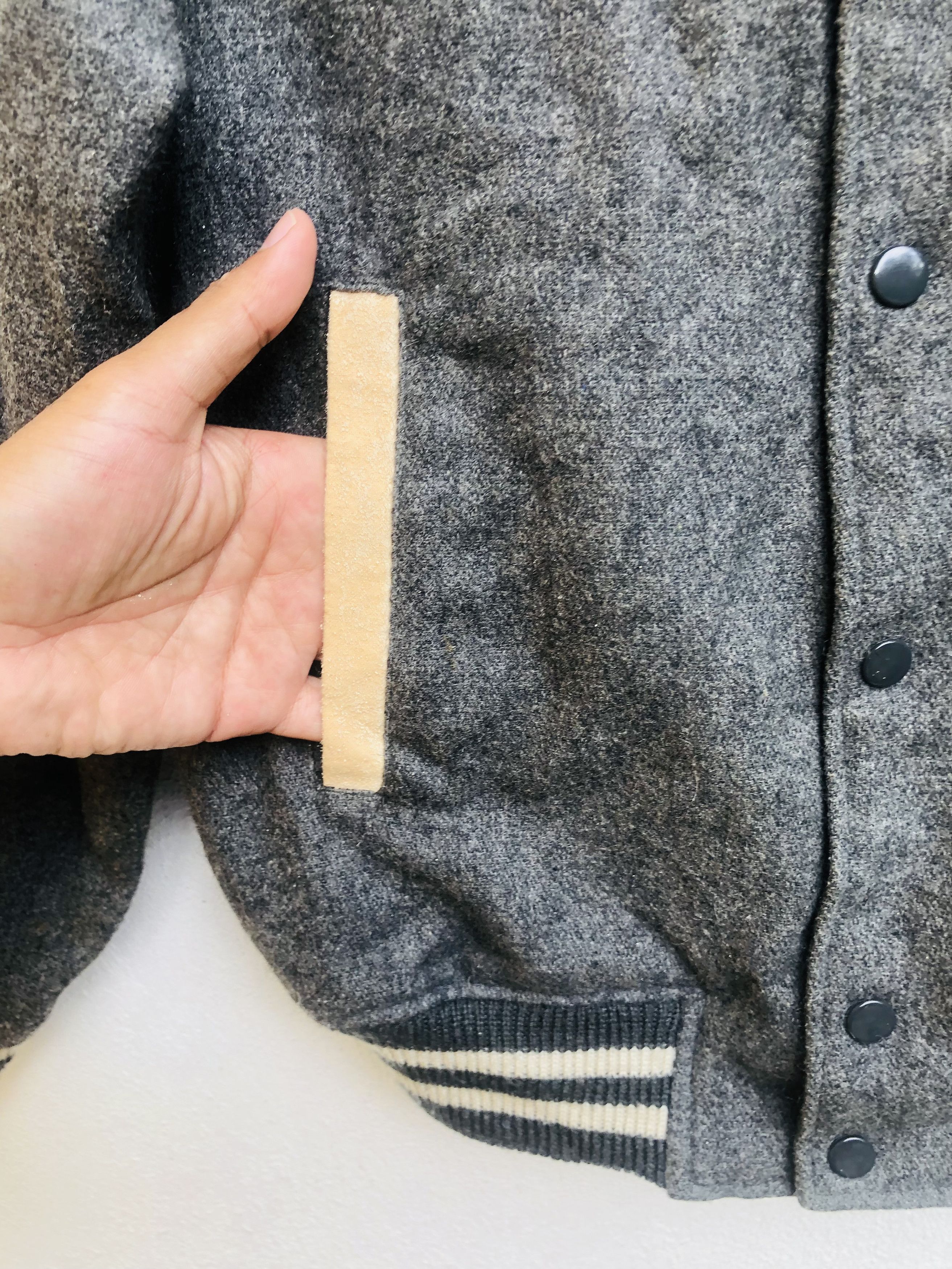 Japanese Brand × Vintage Vintage Extra Bold Condensed Designed Fashion Style Jacket Size US M / EU 48-50 / 2 - 9 Thumbnail