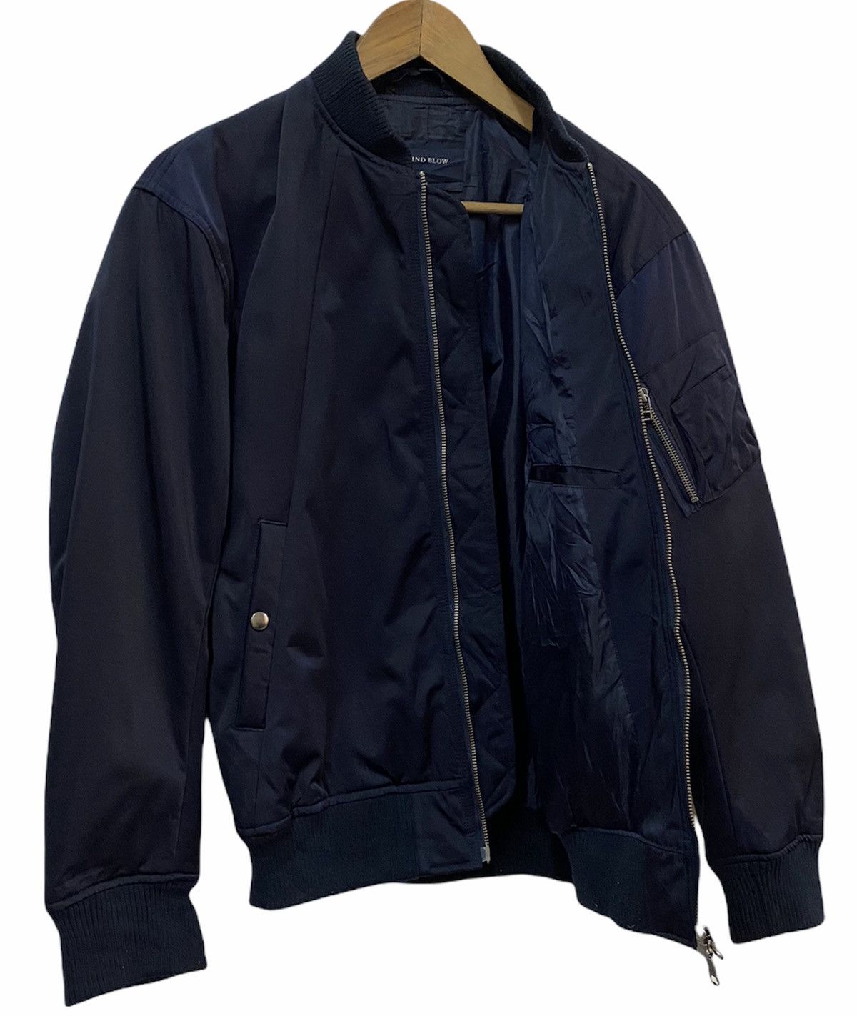 Issey Miyake × Japanese Brand ISSEY MIYAKE 🇯🇵 DESIGN BOMBER JACKET BY MIND BLOW JAPANESE Size US M / EU 48-50 / 2 - 7 Thumbnail