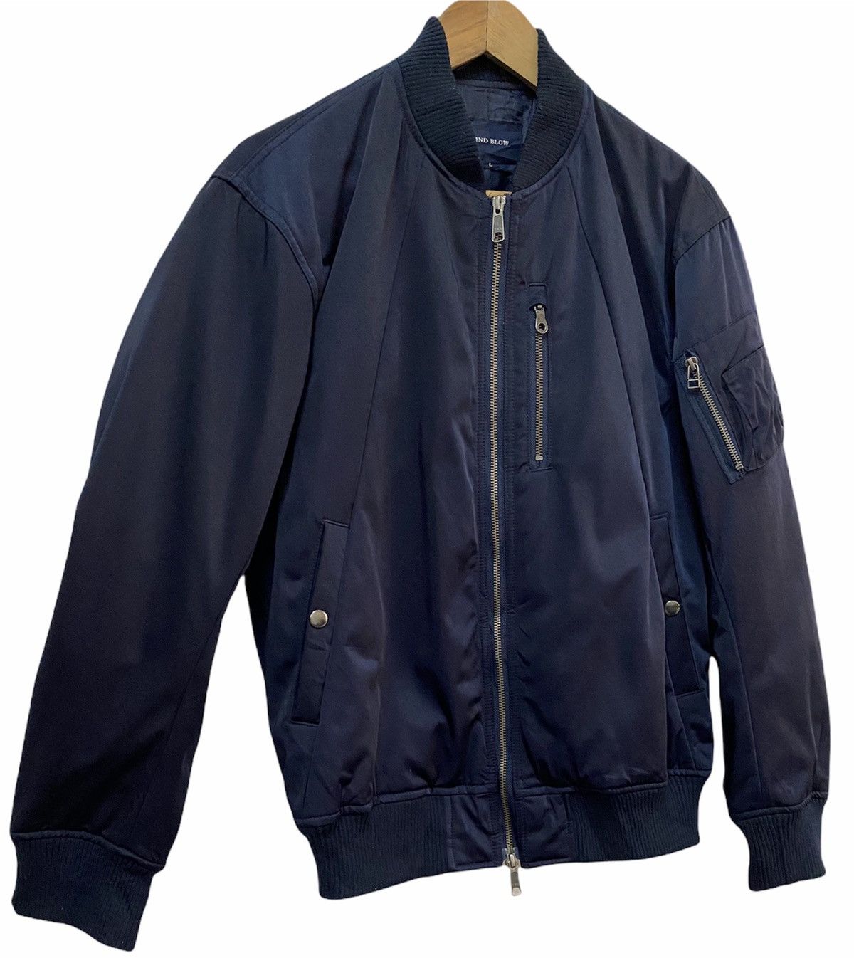 ISSEY MIYAKE 🇯🇵 DESIGN BOMBER JACKET BY MIND BLOW JAPANESE