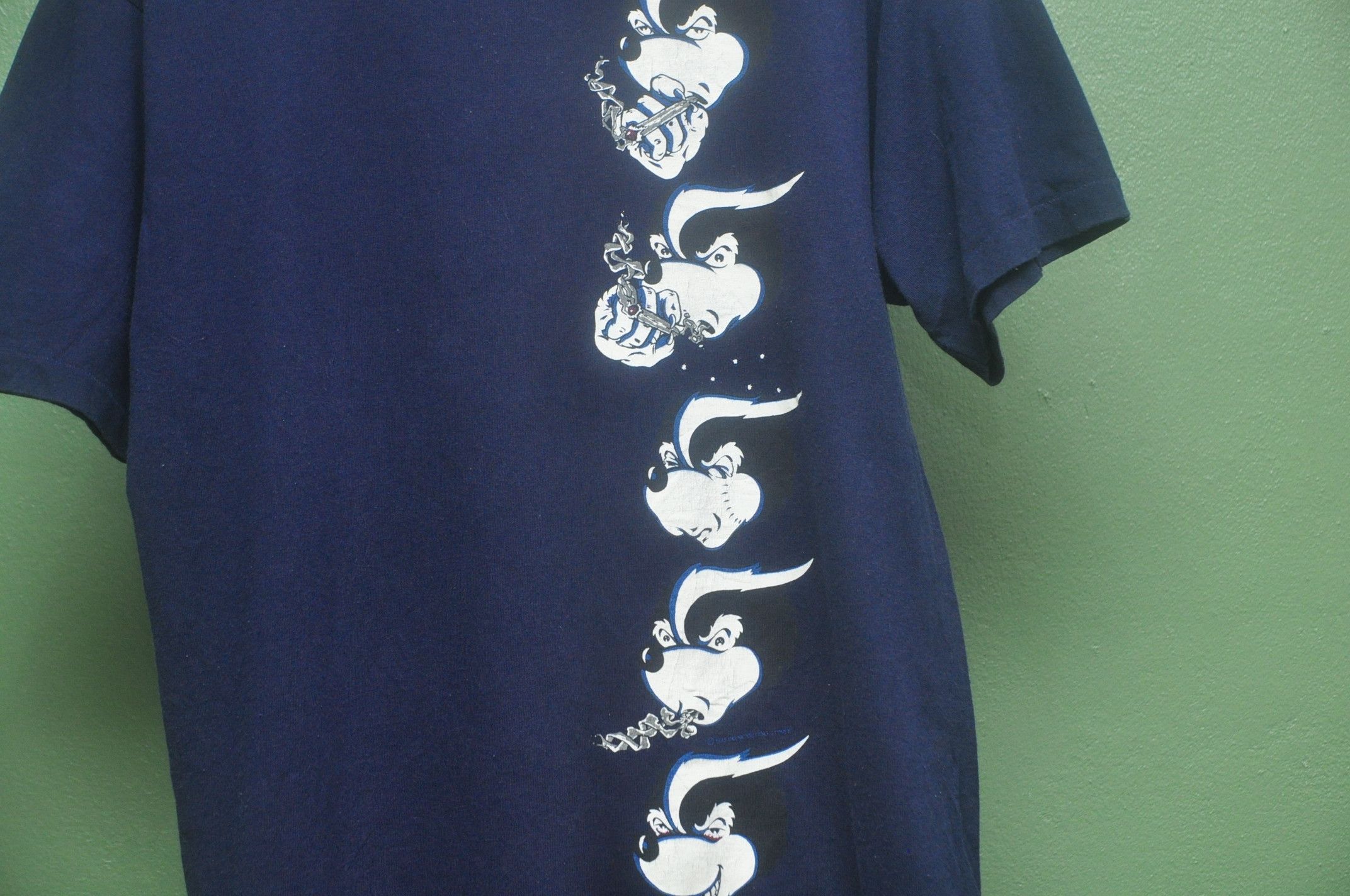Japanese Brand × Vintage Vintage Skank Made In Usa Shirt Tavis Scott Fashion Style Size US L / EU 52-54 / 3 - 5 Thumbnail