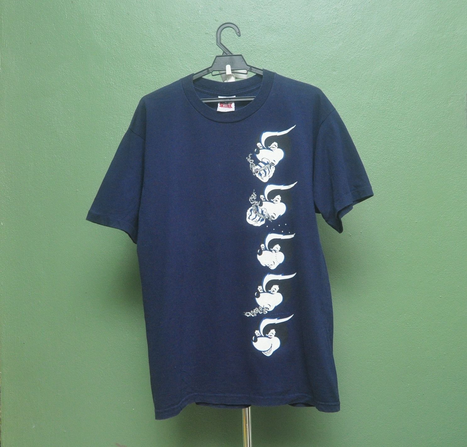 Japanese Brand × Vintage Vintage Skank Made In Usa Shirt Tavis Scott Fashion Style Size US L / EU 52-54 / 3 - 1 Thumbnail