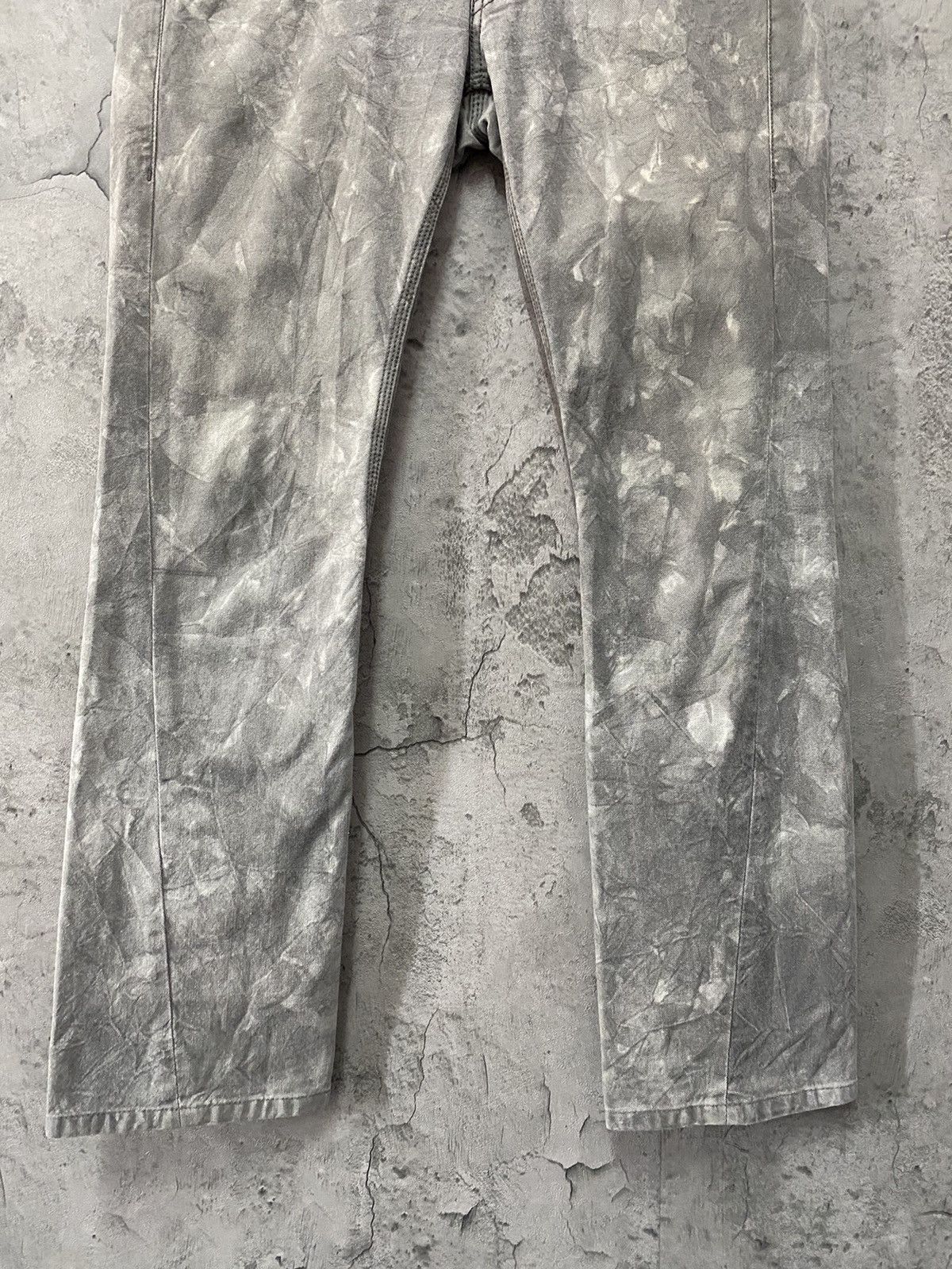 Japanese Brand Nicole Club Japan Twisted Seam Leather Trim Mini Flared Size US 30 / EU 46 - 5 Thumbnail
