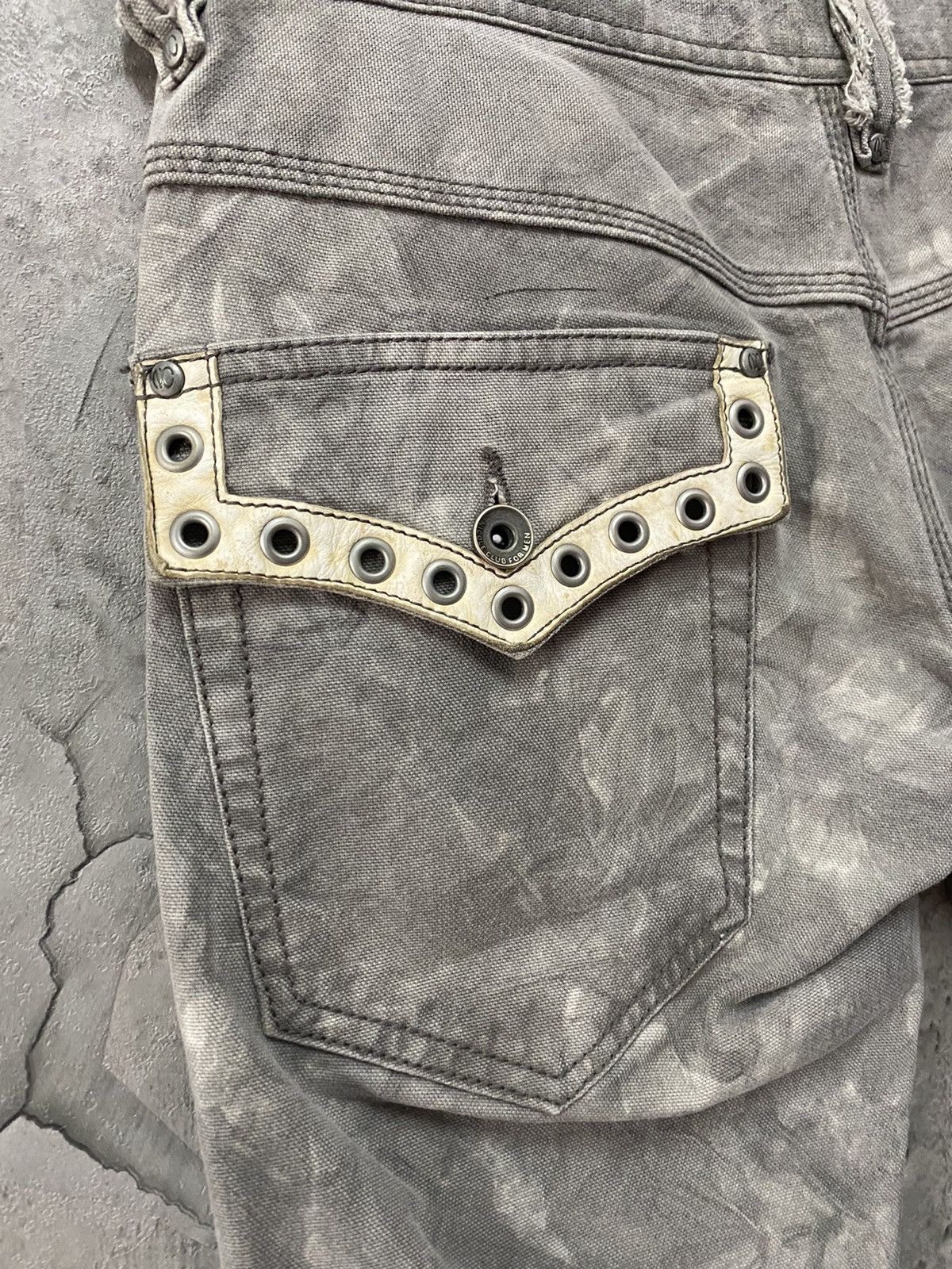 Japanese Brand Nicole Club Japan Twisted Seam Leather Trim Mini Flared Size US 30 / EU 46 - 12 Thumbnail