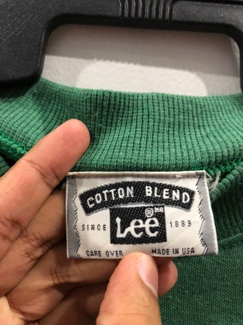 Lee × Vintage Vintage Lee Sweatshirt Embroidered Logo Size US XL / EU 56 / 4 - 4 Thumbnail