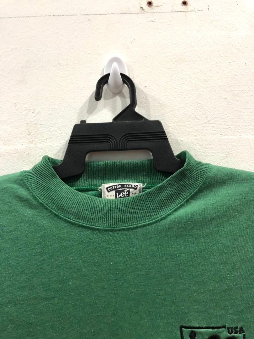 Lee × Vintage Vintage Lee Sweatshirt Embroidered Logo Size US XL / EU 56 / 4 - 3 Thumbnail
