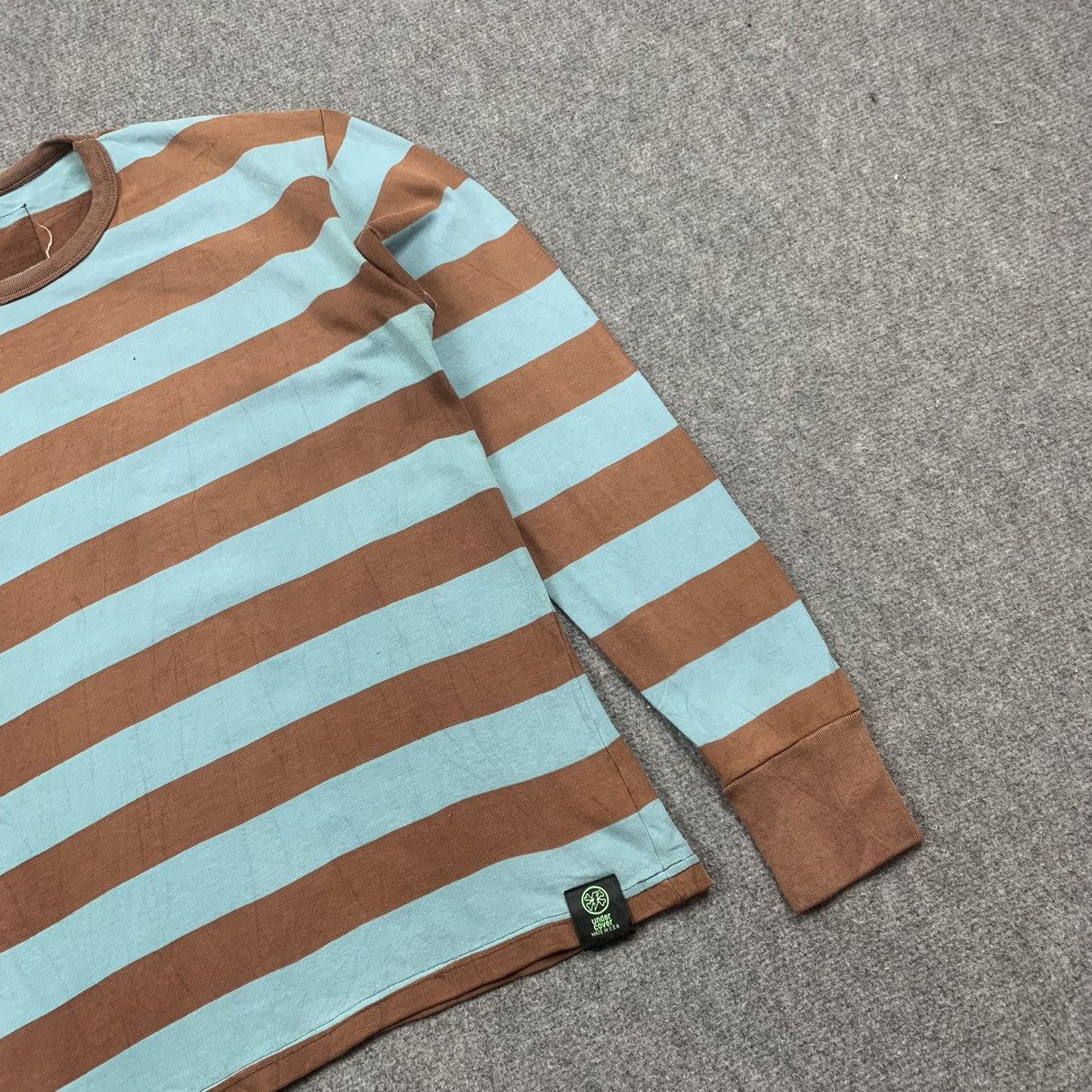 Jun Takahashi × Undercover × Vintage Vintage RARE 90s Undercover Jun Takahashi Stripe L/S Tee Size US M / EU 48-50 / 2 - 3 Thumbnail