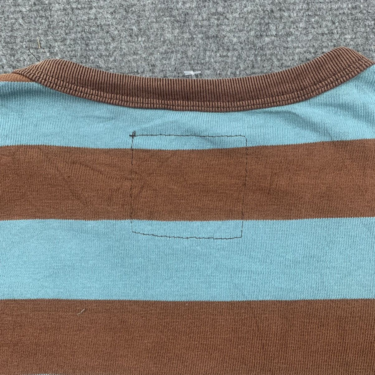 Jun Takahashi × Undercover × Vintage Vintage RARE 90s Undercover Jun Takahashi Stripe L/S Tee Size US M / EU 48-50 / 2 - 7 Thumbnail